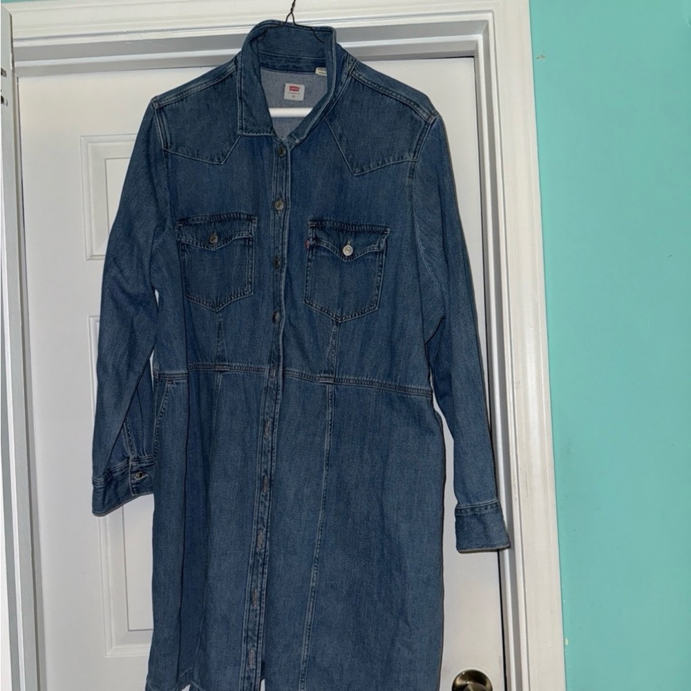Levi's Blue Denim Dress